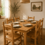 Juego De Comedor Corona Caramelo 6 Sillas - Imagen 2