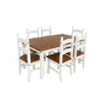 Juego de comedor Corona 6 Sillas