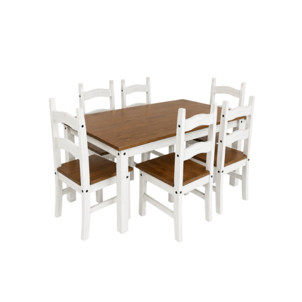 Juego de comedor Corona 6 Sillas