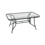 Mesa De Jardín Vidrio