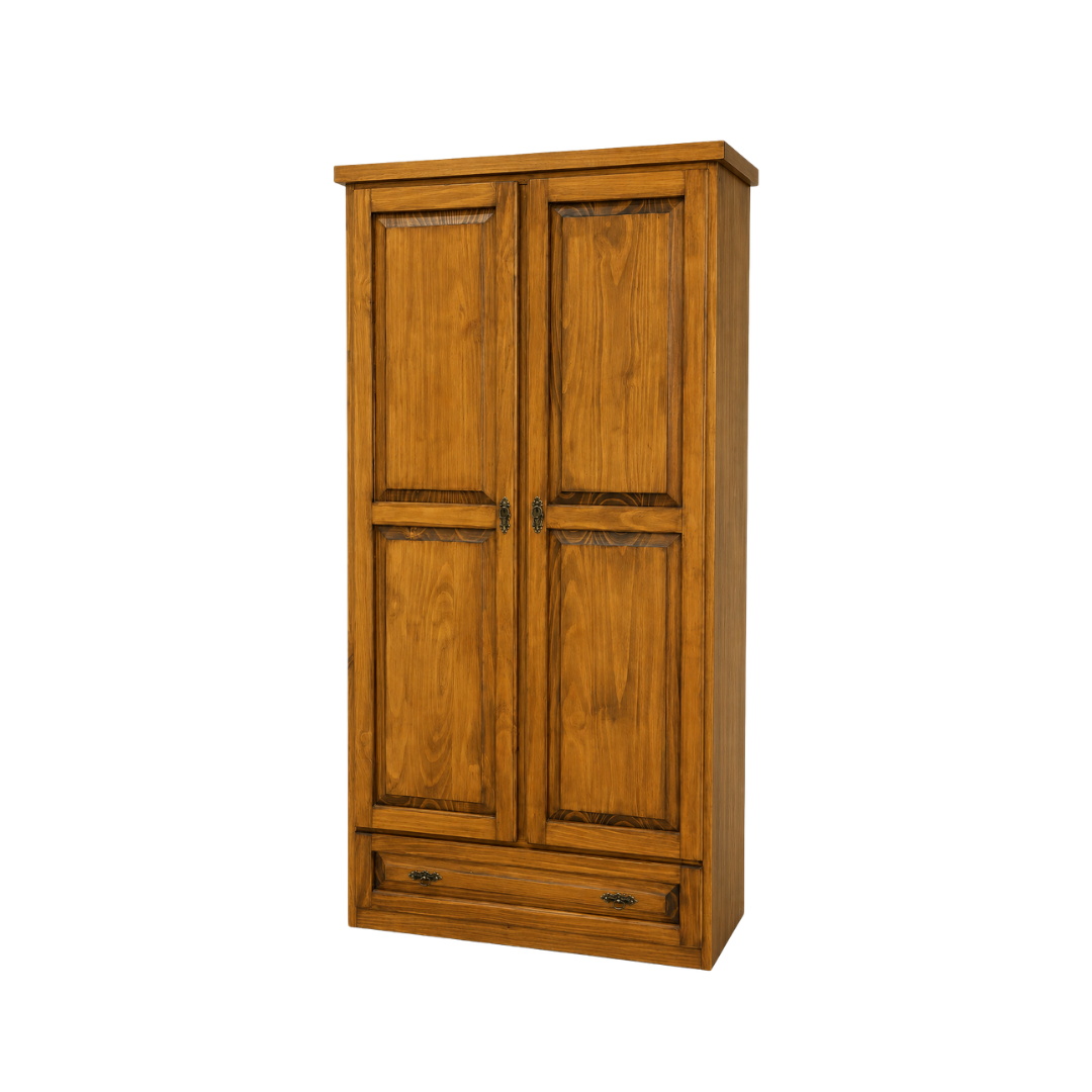 Ropero 2 Puertas Rustico Madera Ropero 2 Puertas Rustico Madera - Imagen 1